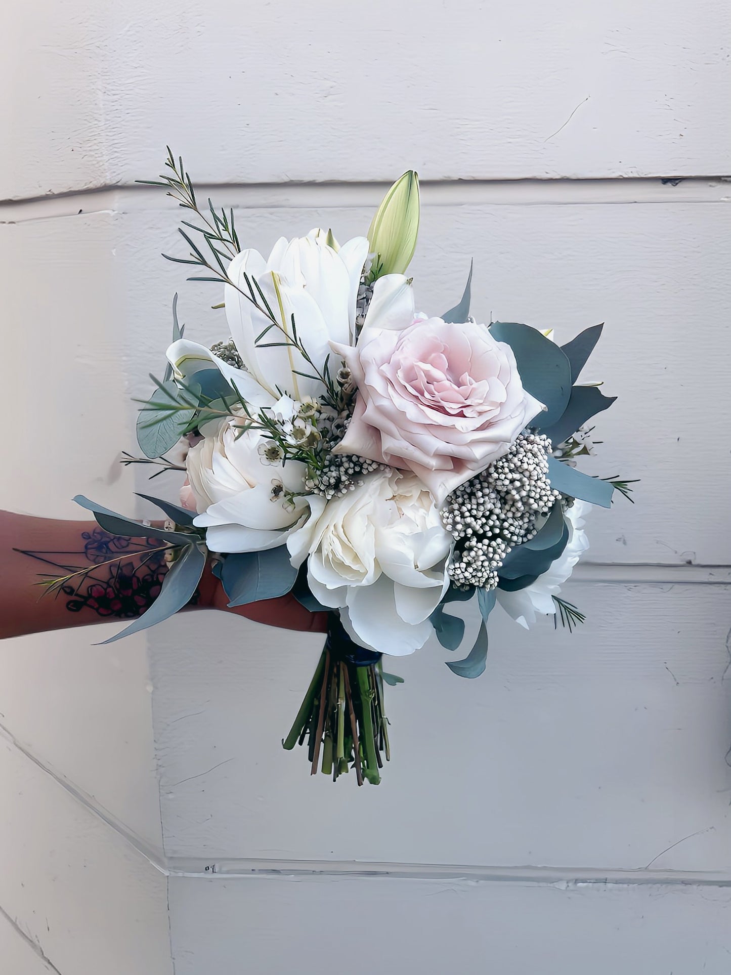 Bouquet de mariée Éclat de Pureté