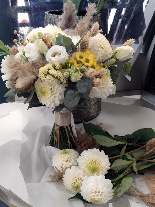 Bouquet de Mariée Champêtre Enchanté